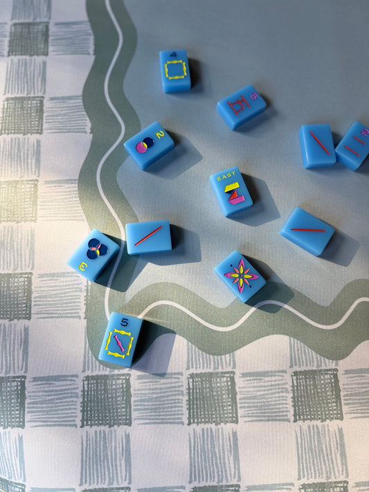 Meadow Check Mahjong Mat